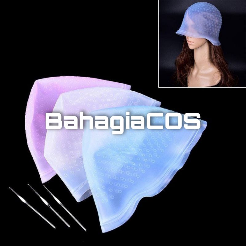 Jual Magicap Topi Highlight Cat Rambut / Topi Highlight Bleaching ...