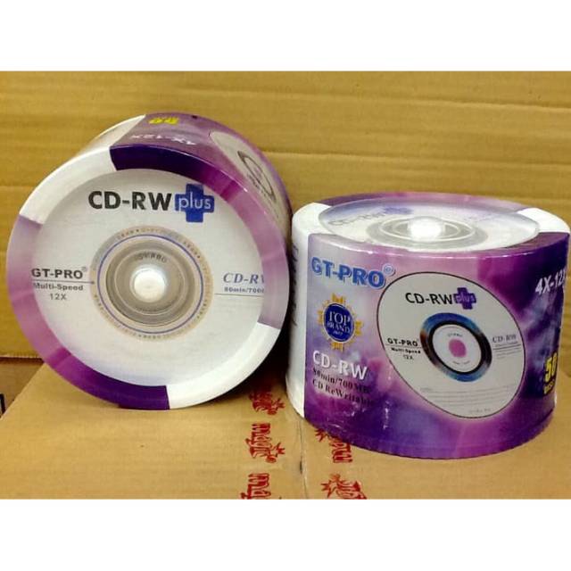 Jual CD RW GT Pro isi 50 pcs | Shopee Indonesia