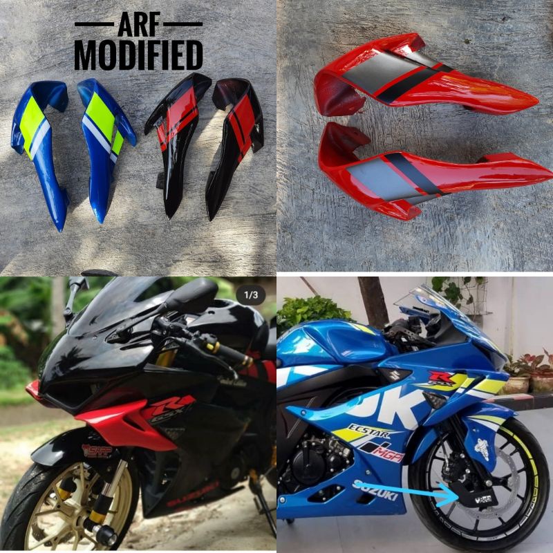 Jual Aero winglet GSX terbaru Winglet GSX r150 | Shopee Indonesia