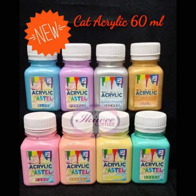 Jual Cat Acrylic 60 mL | Shopee Indonesia