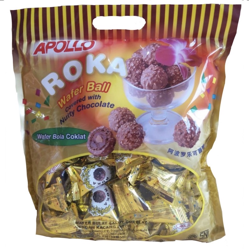 Jual Roka Apollo Wafer Ball 50pcs dan 70 pcs | Shopee Indonesia