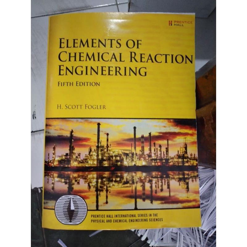 Jual elements of chemical reaction engineering fifth edition | Shopee ...