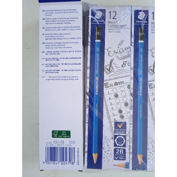 Jual Pensil 2B Staedtler 12 Pcs | Shopee Indonesia