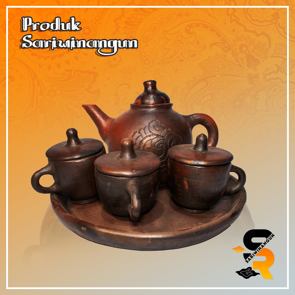 Jual Cangkir Set Poci Gerabahtanah Liat Tradisional 1 Set Untuk Teh Dan Kopi Shopee Indonesia 7491