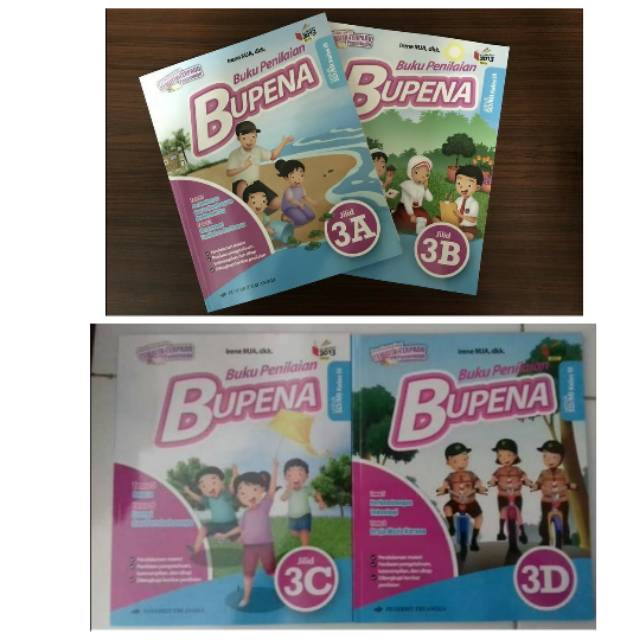 Jual BUPENA - Buku Penilaian Untuk SD/MI Kelas 3 Jilid 3A 3B 3C 3D ...