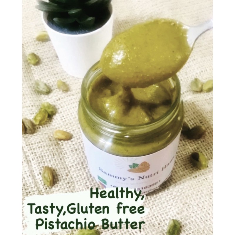 Jual 100% Pure USA Pistachio Butter (Selai Pistachio 100% pure)250g ...