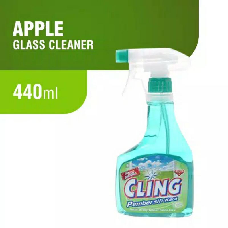 Jual Cling Pembersih Kaca Botol 440 Ml Shopee Indonesia