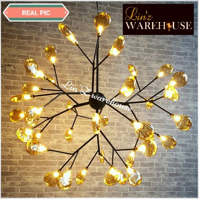 Jual Lampu Gantung Modern Led Firefly Arms Chandelier Shopee Indonesia