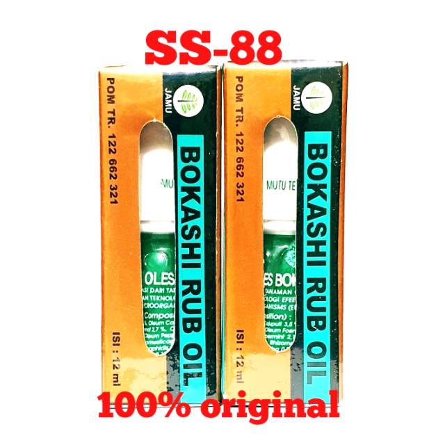 Jual MINYAK OLES BOKASHI (BOKASHI RUB OIL) 12ML Shopee Indonesia