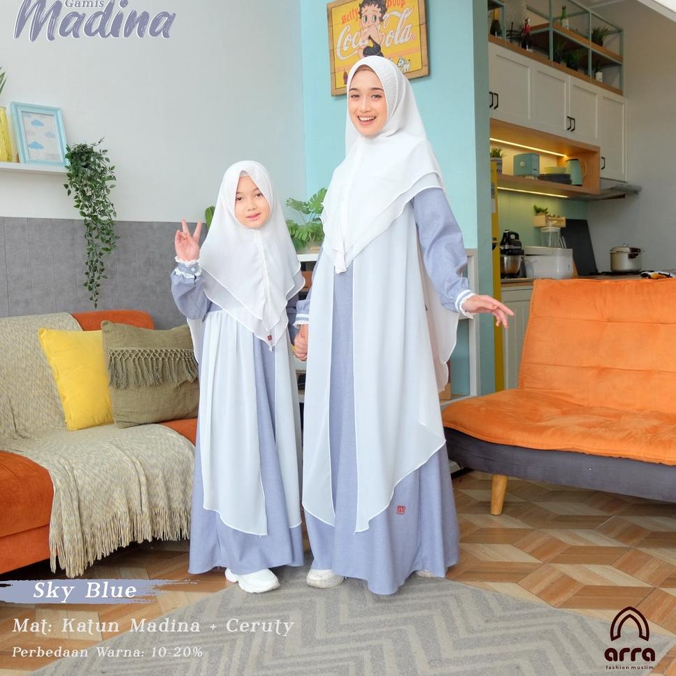 Jual Baju Sarimbit Keluarga Muslim Lebaran 2022 Baju seragam lebaran