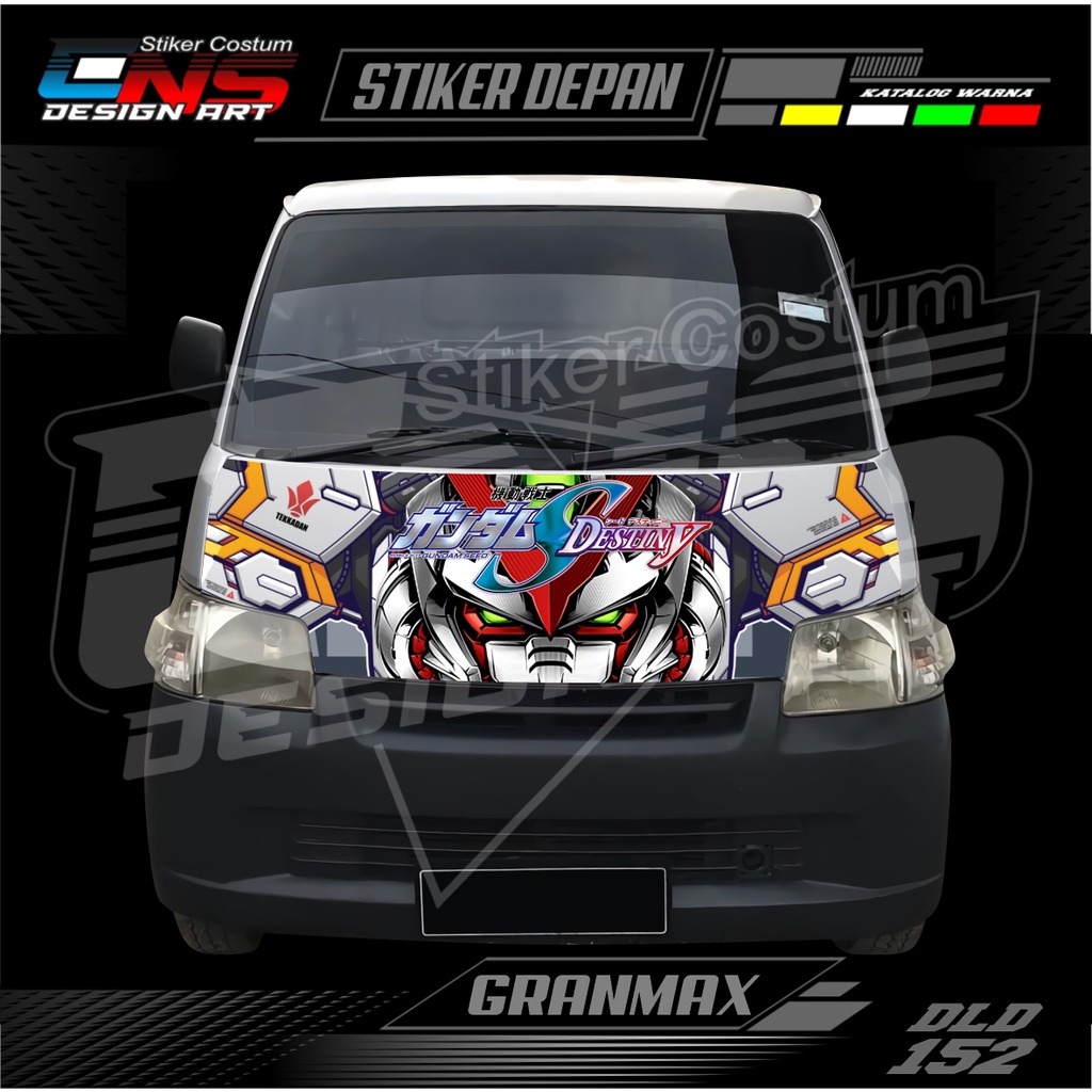 Jual Jual Promo Murah Stiker Depan Stiker Kabin Depan Daihatsu Granmax Gundam Sticker Print