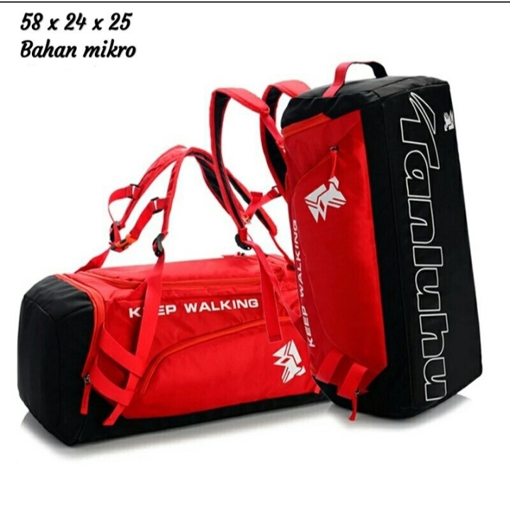 Jual NR82-Tas travel Ransel sport tas mudik tas pakaian tas olahraga ...