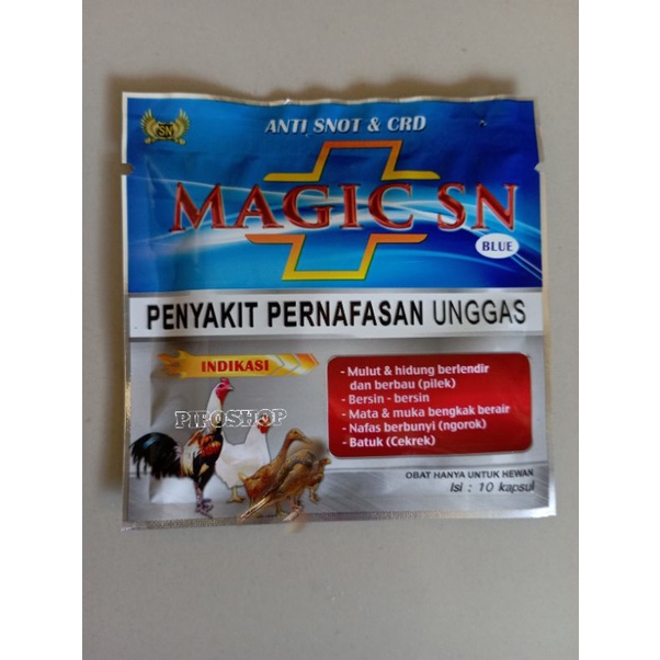 Jual MAGIC SN BIRU MENGATASI PENYAKIT PERNAFASAN UNGGAS | Shopee Indonesia