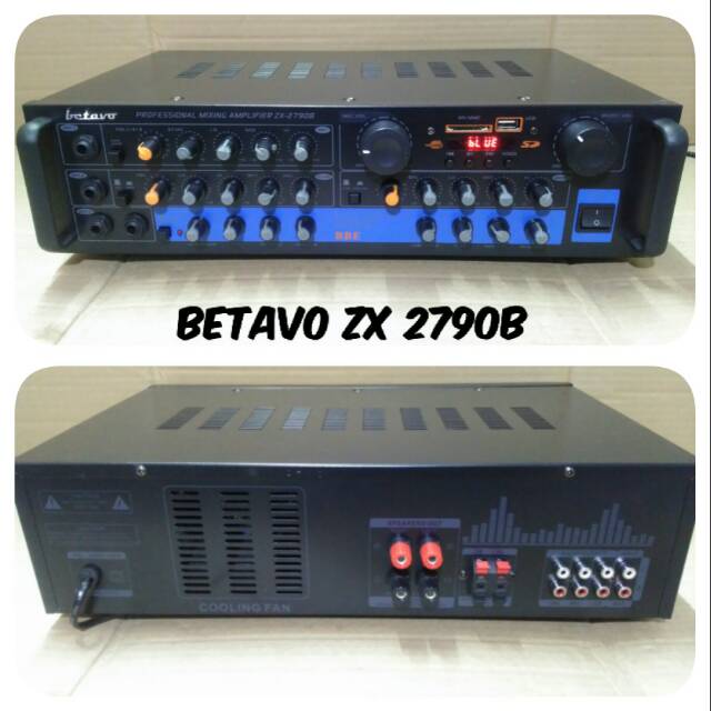 Jual AMPLI BETAVO ZX 2790B MIXING POWER AMPLIFIER | Shopee Indonesia