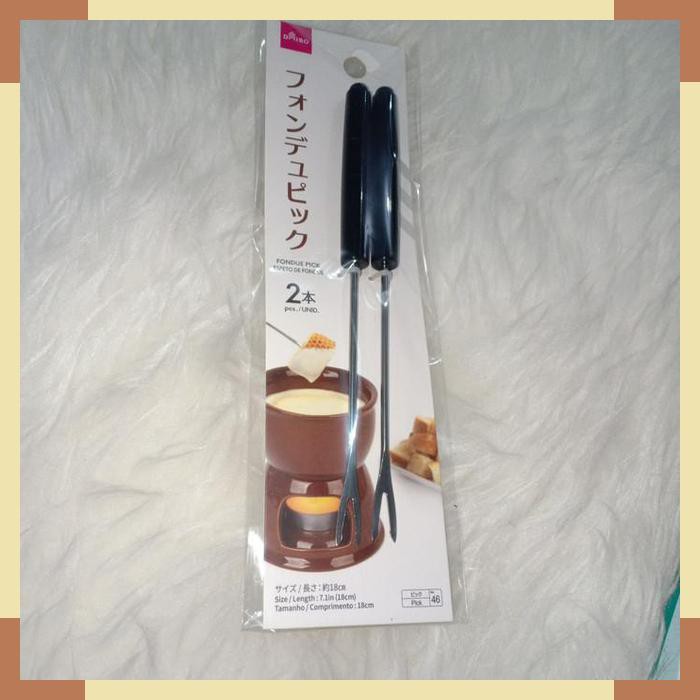 Jual Daiso Fondue Pick Set of 2 Tusukan Marshmallow Dessert Chocolate