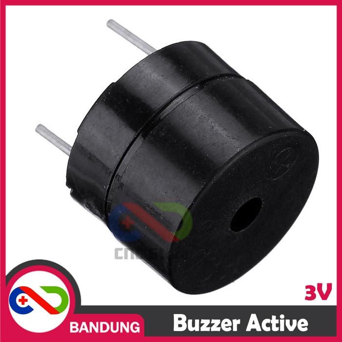 Jual 0Gfgt Cnc Buzzer Speaker Active 3V 3.3V 12X9.5Mm For Arduino Uno ...