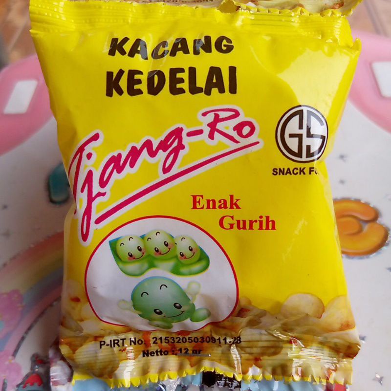 Jual Rcg Tjang Ro Kacang Kedelai Cang Ro 10x12g Snack Pilus Sukro