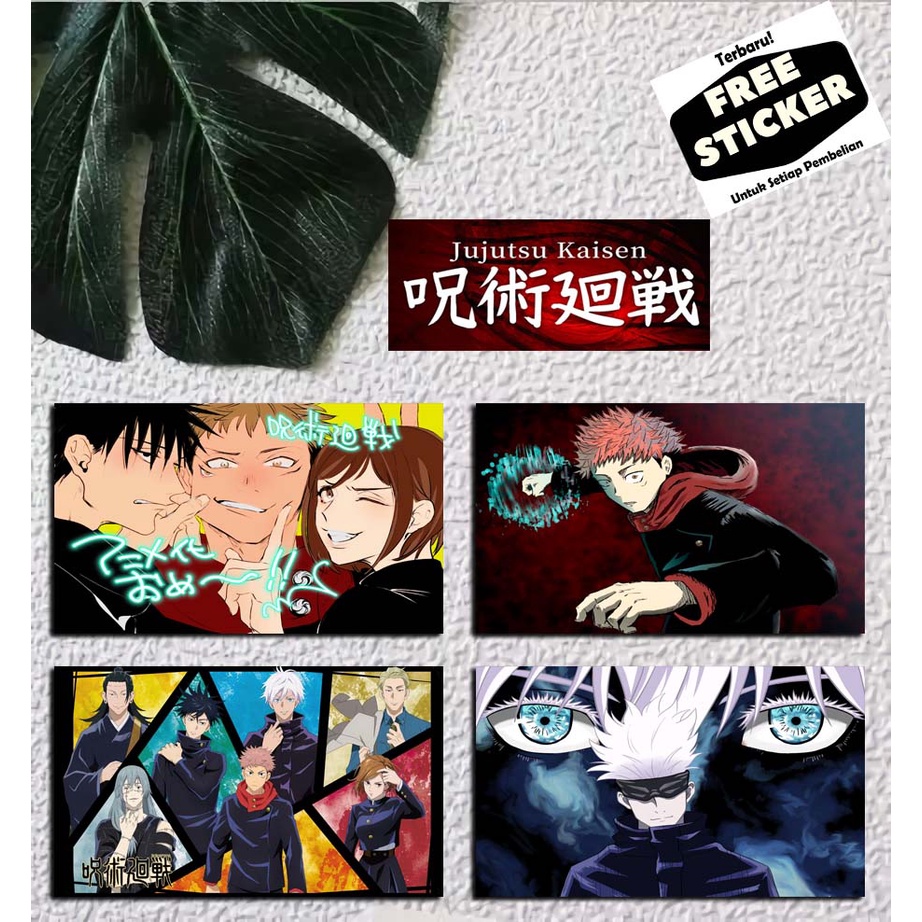 Jual WALL DECOR POSTER ANIME JUJUTSU KAISEN / HIASAN DINDING TRENDY ...