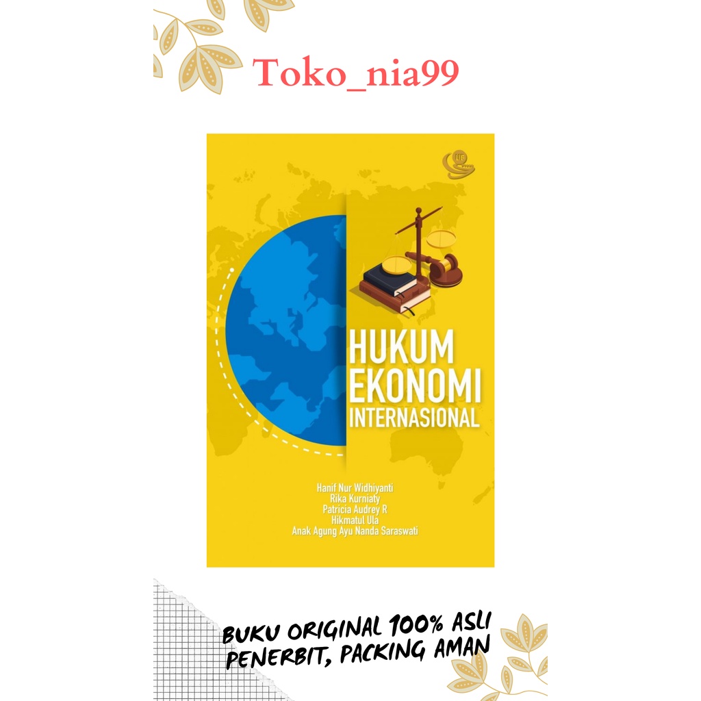 Jual Buku ORI Hukum Ekonomi Internasional | Shopee Indonesia