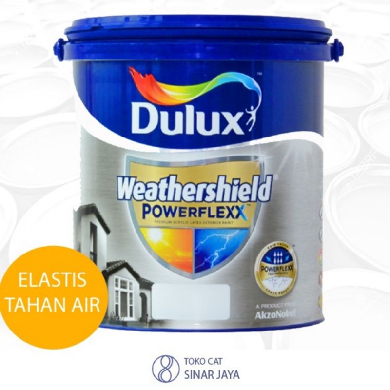 Jual Dulux Weathershield Powerflexx 2 5 Liter Cat Tembok Luar Tahan Air