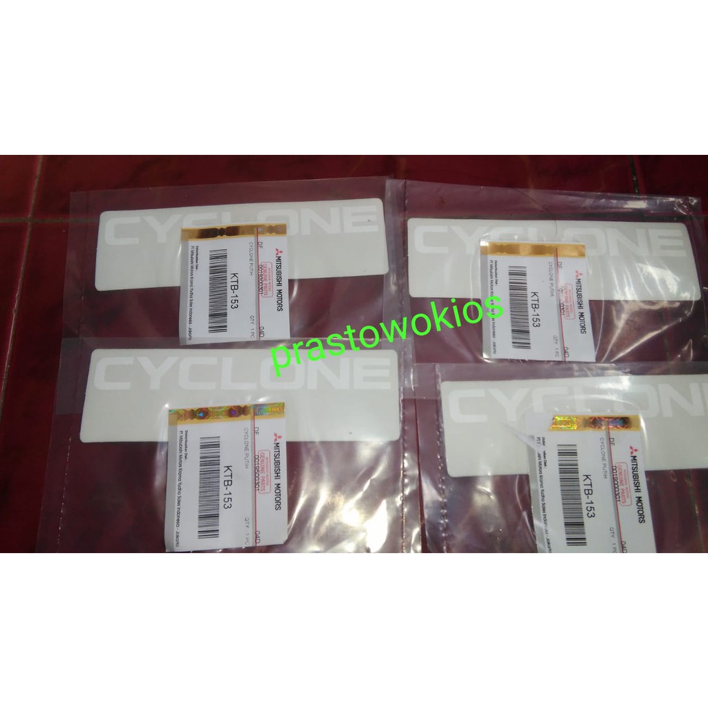 Jual striping sticker tulisan CYCLONE samping L300 orisinil | Shopee ...