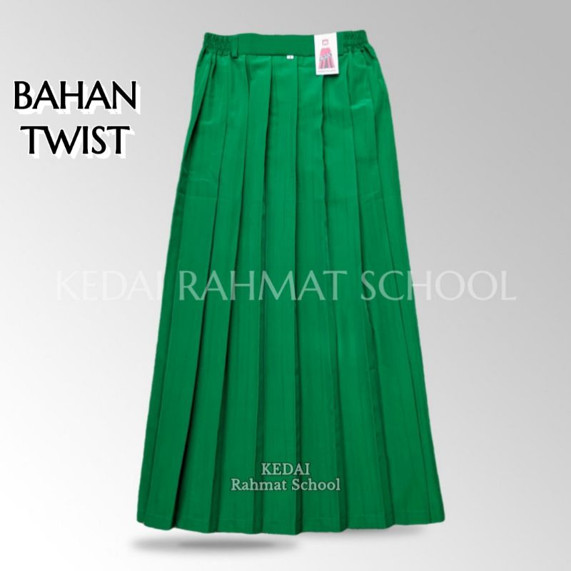 Jual Rok Hijau Seragam Sekolah Sd Mi Madrasah Ibtidaiyah Bahan Sunwash