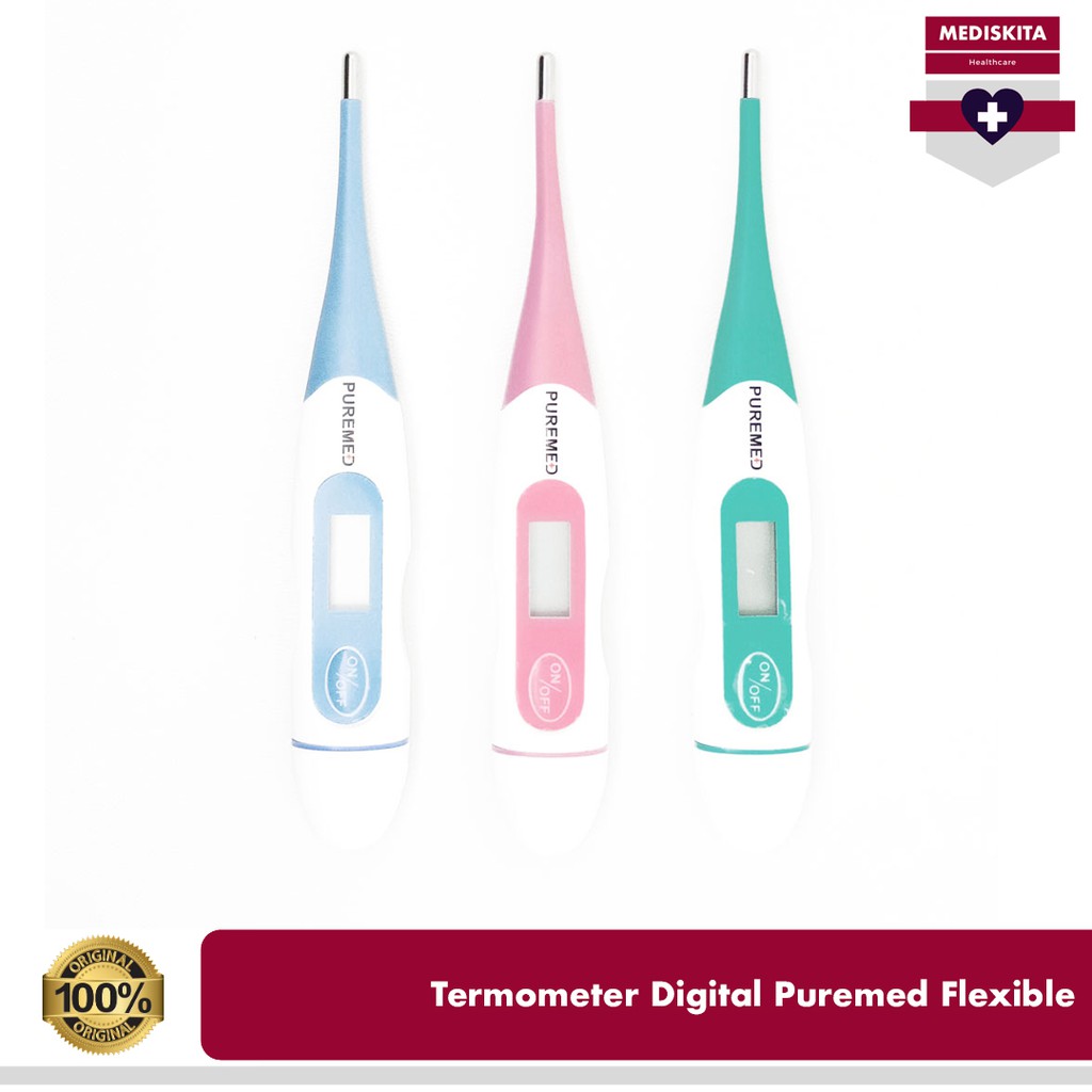 Jual Termometer Digital Puremed Fleksibel Axilla Thermometer Flexible
