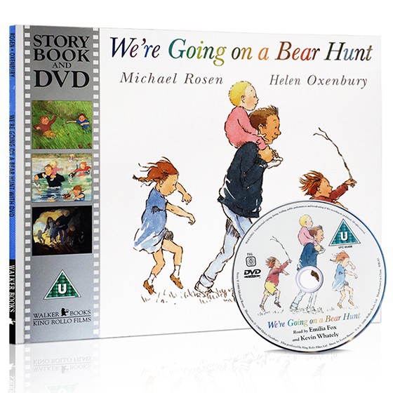 Jual We're Going on a Bear Hunt (Story Book and DVD) | Shopee Indonesia