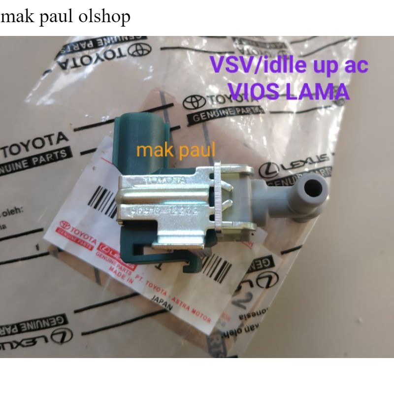 Jual sensor idle up ac VSV selenoid VIOS LAMA gen1 YARIS ALLTIS ...