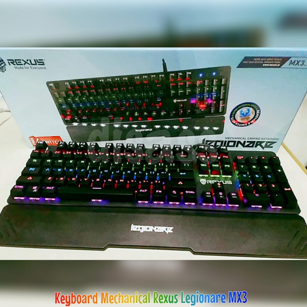 Jual Rexus Legionare MX3 1 Keyboard - Mechanical Legionare | Shopee ...
