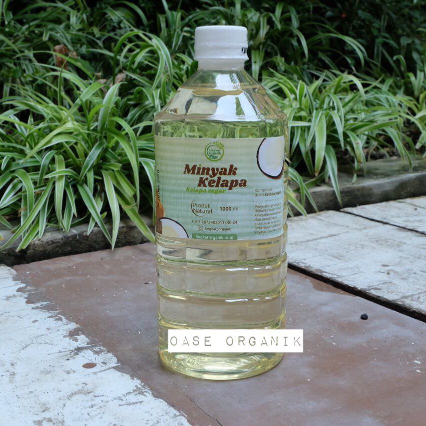 Jual Minyak Kelapa Lingkar Organik Liter Shopee Indonesia