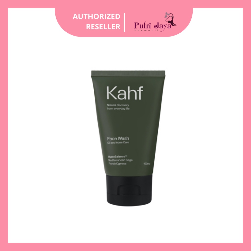 Jual KAHF OIL AND ACNE CARE FACE WASH (HIJAU) 100 ML Shopee Indonesia