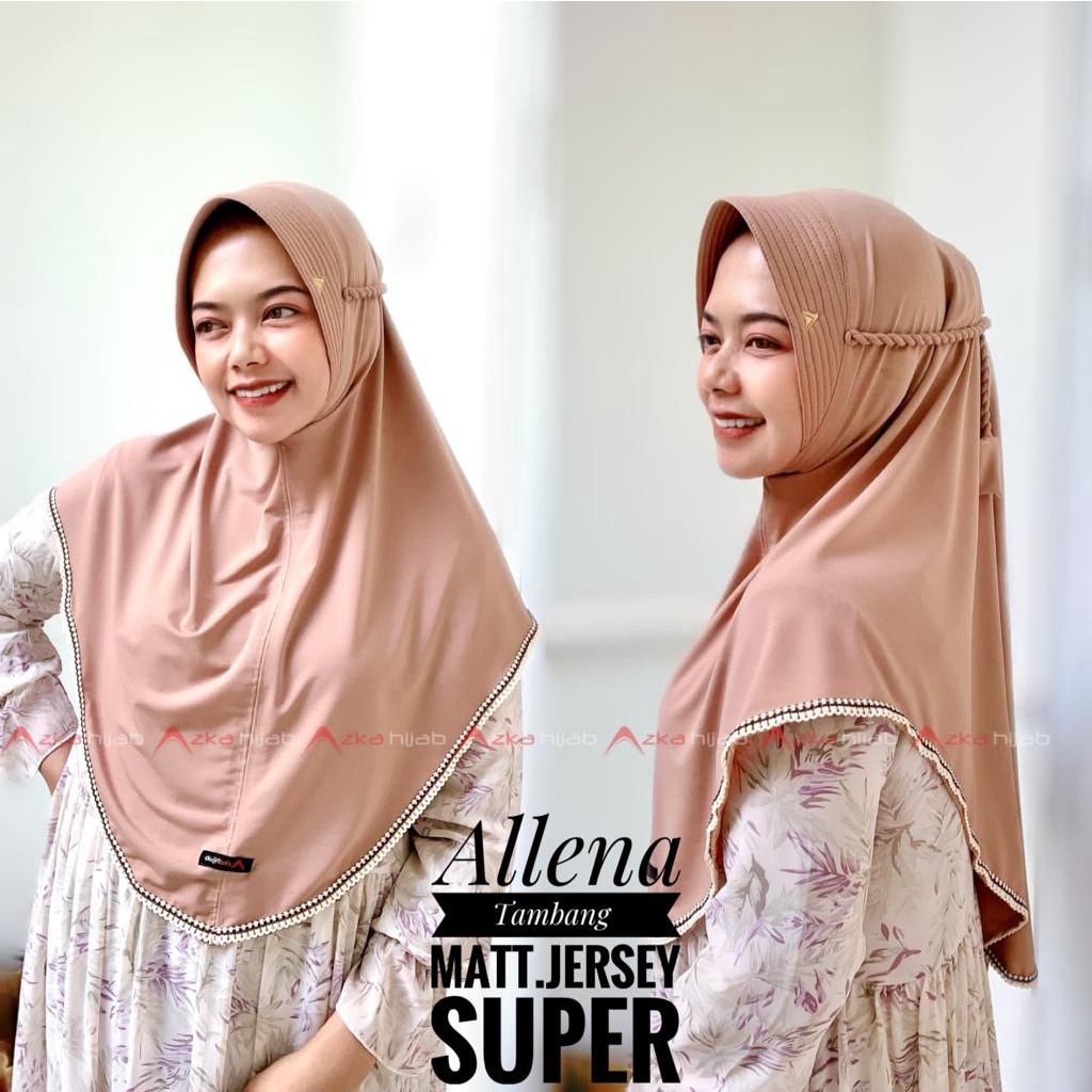 Jual Jilbab Bergo Instan Maryam Renda Tali Kepang Shopee Indonesia