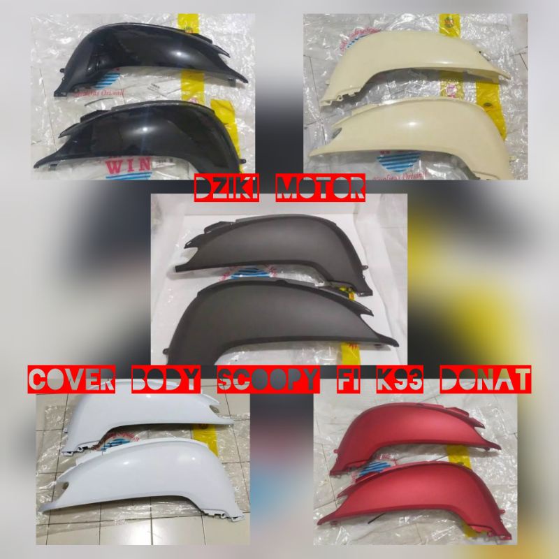 Jual Cover Body Bodi Belakang Honda Scoopy Fi Esp Donat Ring K