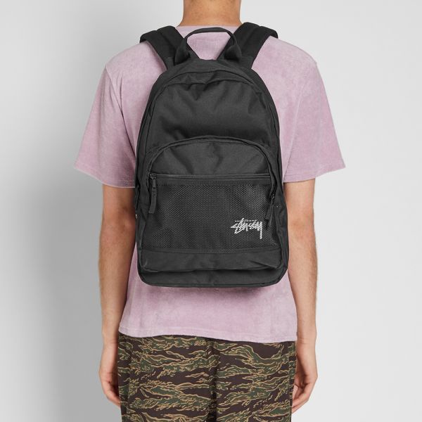 Jual STUSSY STOCK BACKPACK - BLACK | ORIGINAL | Shopee Indonesia
