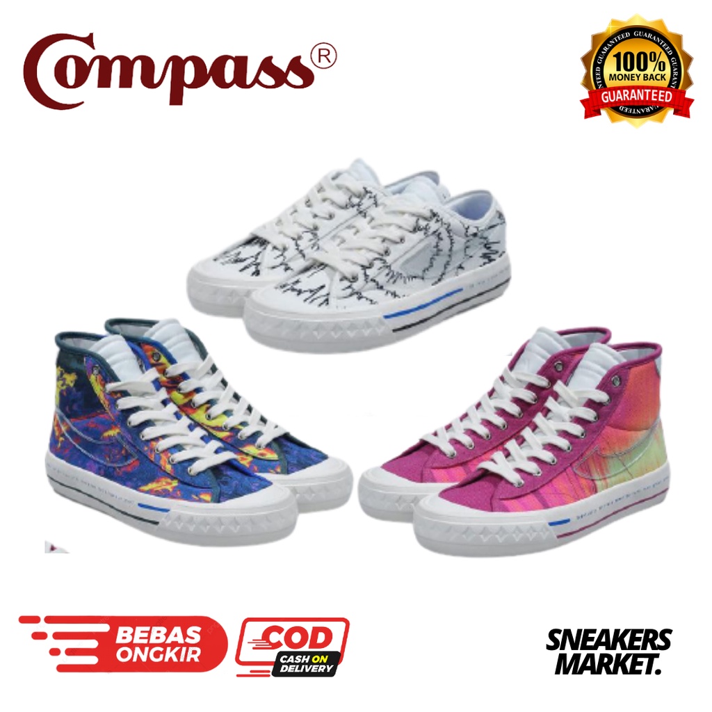 Jual Sepatu Compass X Tame Impala “Artificial Vibration” [READY STOCK