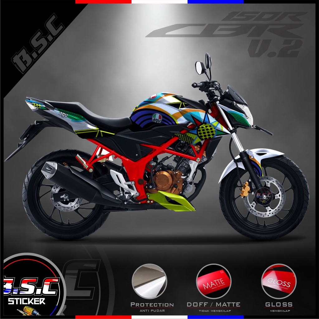 Jual Decal FULL BODY Sticker CB 150R / CB150R / NEW CB 150R V.2 Motif ...