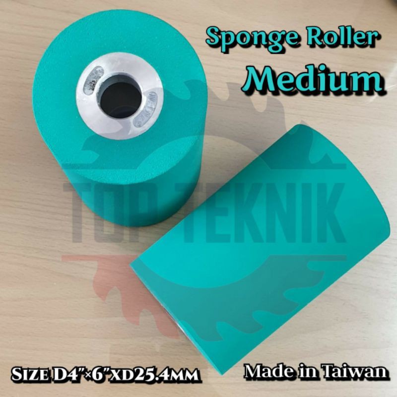 Jual Sponge Roller 4"x6"x1" Green ( Medium ) Shopee Indonesia