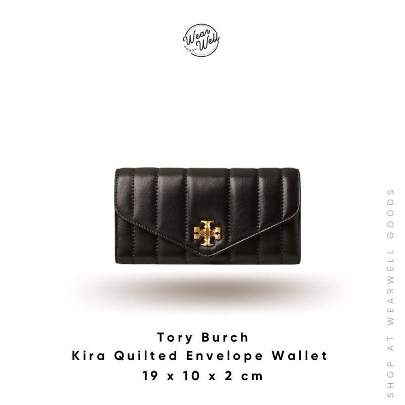Jual Tory burch kira quilted envelope wallet Shopee Indonesia