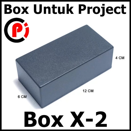Jual Box Plastik Hitam Kotak Tempat Rangkaian Komponen Elektronik ...