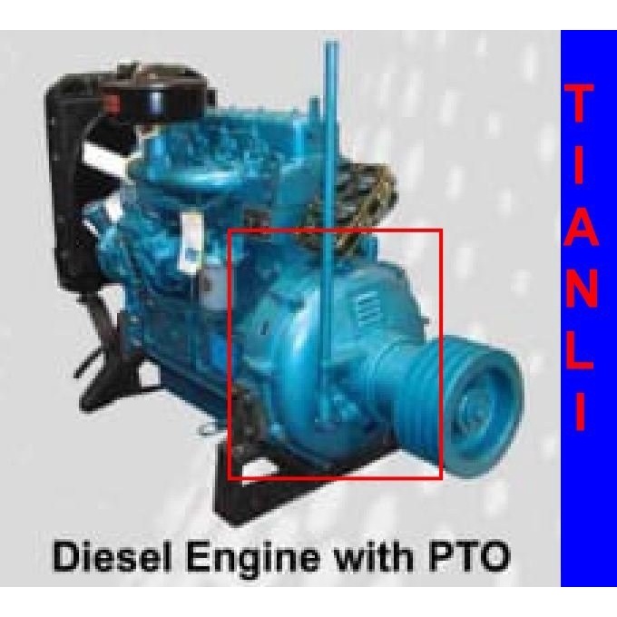 Jual Mesin Diesel 60PK 60HP 4105G Tianli Radiator & PTO (Power Take Off ...