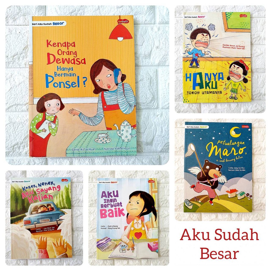 Jual BUKU CERITA | Seri Aku sudah Besar : Kenapa Orang Dewasa Hanya Bermain  Ponsel? | BUKU ANAK | Shopee Indonesia