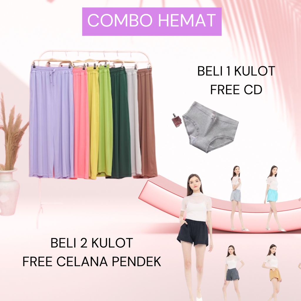 Jual Combo Hemat Beli 1 Kulot Dapat 1 Celana Dalam Beli 2 Dapat Bonus 1 ...