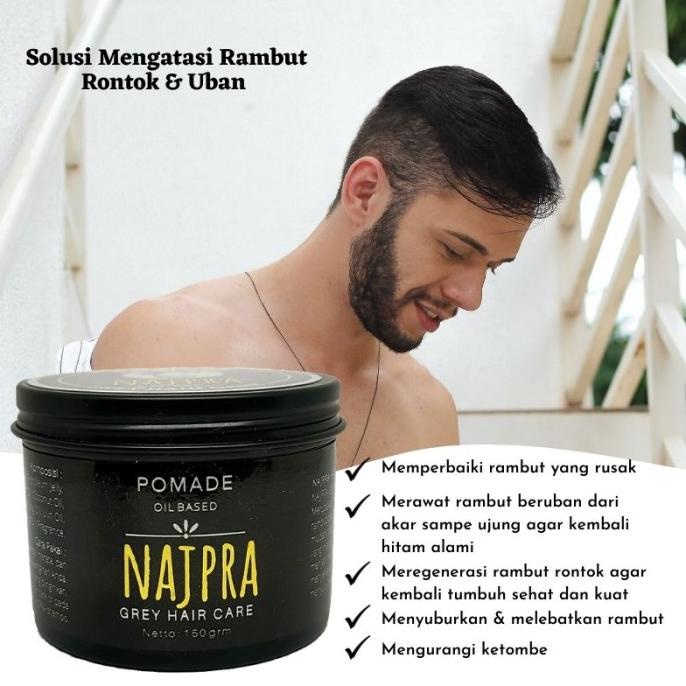 Jual Minyak Rambut Pria Pomade Terbaik Vitamin Rambut Penghitam Uban Ampuh Shopee Indonesia 