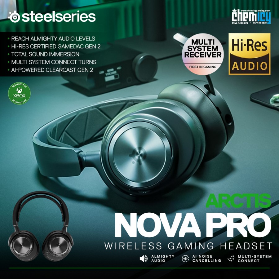 Steelseries arctis pro online wireless harga