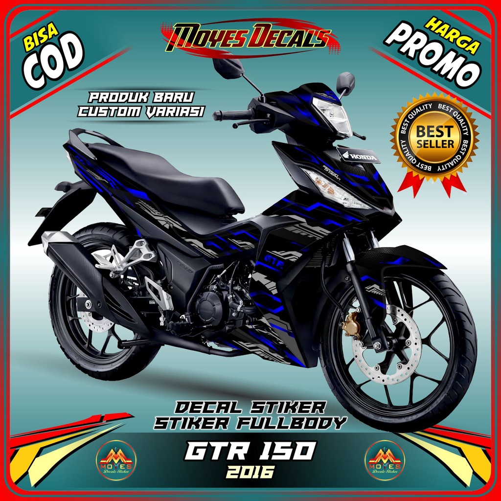 Jual Stiker Decal Honda Supra Gtr 150 Stiker Supra Gtr 150 Decal Sticker Supra Gtr 150 Stiker