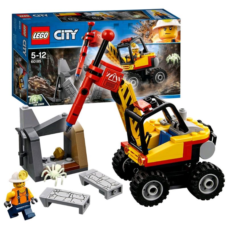 Jual LEGO City 60185 Mining Power Splitter | Shopee Indonesia