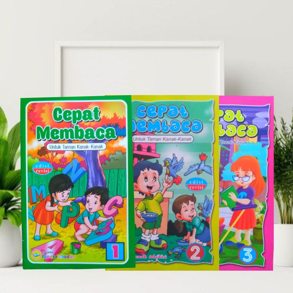 Jual Paket Buku Belajar Anak TK Cepat Membaca Bacalah Jilid 1-2-3 ...