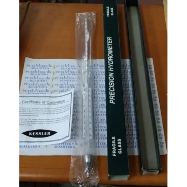 Jual Hydrometer density kessler biodiesel, alat ukur minyak solar B30