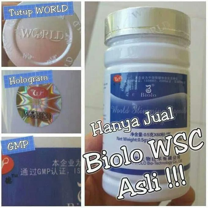 Jual Obat Pelangsing Badan Wsc Biolo Herbal Original Penurun Berat